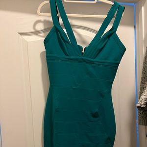 Teal Bodycon Dress